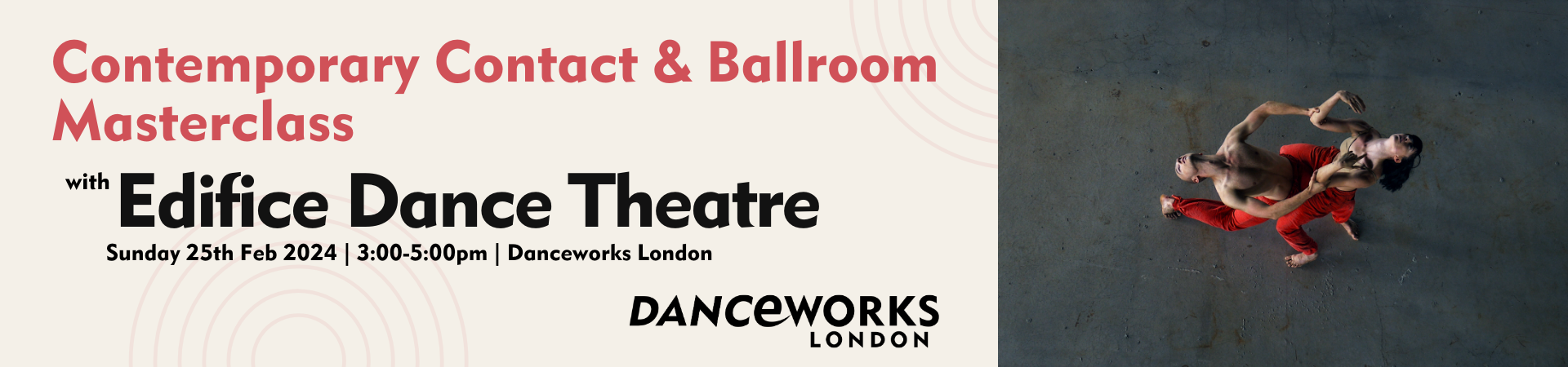 Contemporary Contact & Ballroom with Edifice Dance Theatre